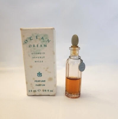 Vintage Giorgio Beverly Hills OCEAN DREAM Parfum 3.5ml miniature perfume splash - Image 1 of 2