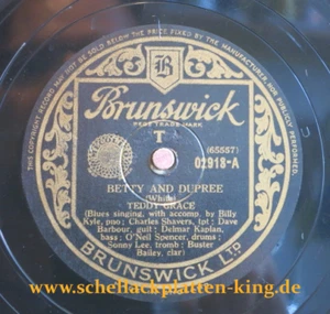 Teddy Grace 78 RPM / Arkansas Blues & Betty And Dupree (17-0222-HL) - Foto 1 di 3