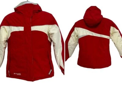 Columbia Sportswear Youth XL 18/20 Jacket Omni Shield Orange Winter Hooded Coat - Image 1 of 4