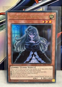 YuGiOh! Ghost Belle & Haunted Mansion RA01-EN011 Ultra Rare 1st Edition - Picture 1 of 6