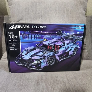 JSINMA Technic Sports Car Building Blocks 1:14 Apollo IE Racing Car Model  - Picture 1 of 7