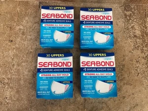 4-Pack Sea-Bond Secure Denture Adhesive Seals Original Uppers 30 cnt - Picture 1 of 3