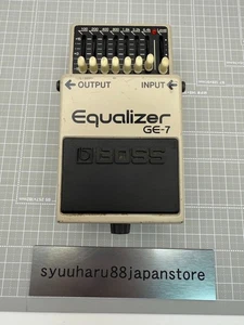Boss GE-7 Equalizer Effects Pedals Used From Japan free shipping no box - Picture 1 of 13