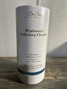 De Soap Boutique Hyaluronic Hydrating Cleanser Rose Water Hyaluronic acid vitami - Picture 1 of 6