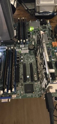 Supermicro X10DRH-C Mainboard Intel C612, Dual LGA2011-3, DDR4, SAS-3108, E-ATX - Bild 1 von 4