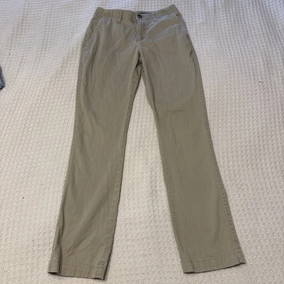 Pantalones Lee X-Treme Comfort para niños talla 16 ajustados pierna recta caqui usados en excelente estado Foto 1 de 4
