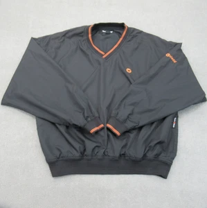 Vintage Taylormade Jacket Mens XXL 2XL Black Golf Windbreaker pullover Ringer * - Picture 1 of 10