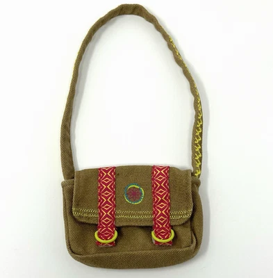 American Girl Lea Clark 2016 Accesorio Marrón Bolso Mensajero Cartera Solo No 18" Muñeca Foto 1 de 4