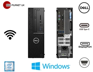 Dell Precision 3430 SFF Xeon E-2124 @ 3.3GHZ 8GB RAM 256GB SSD Win 11 Pro - Picture 1 of 7