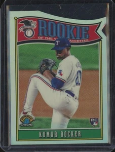 2025 Bowman Chrome KUMAR ROCKER RC Rookie of the Year Favorites Refractor JA503 - Picture 1 of 2
