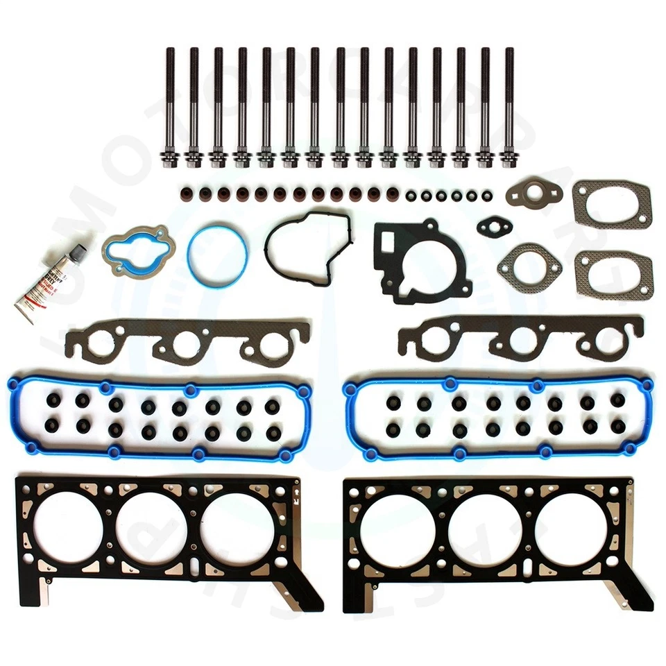 Juego de pernos de junta de culata para Chrysler Pacifica 2007-08 2009-10 Volkswagen Routan Foto 1 de 4