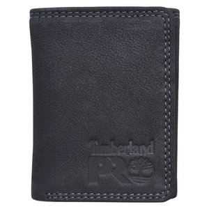 Timberland Men's Pro Wallet Bullard Black Tri-Fold Genuine Leather - Picture 1 of 4