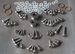 BMW K 1200 GT V2A Verkleidungsschrauben Torx und Einfüllschrauben Edelstahl - Picture 1 of 7