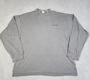 Columbia Sportswear Shirt Herren XL grau Sweatshirt hoher Ausschnitt langärmeliger Pullover - Bild 1 von 10