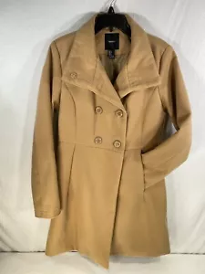 Forever 21 Mantel Damen Größe S Braun Erbsenmantel Wollmischung - Bild 1 von 7