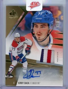 UD SP Game Used 2023/24 - Premium Patch Auto 23/25 - Kirby Dach - Picture 1 of 2