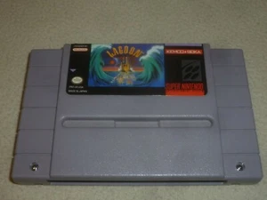 SUPER NINTENDO SNES SPIEL LAGOON NUR CARTRIDGE KEMCO SEIKA  - Bild 1 von 3