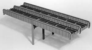 THRU GIRDER DECK BRIDGE 100 ft DOUBLE TRACK - HO Scale - PLASTIC KIT 75523 - NEW - Picture 1 of 9