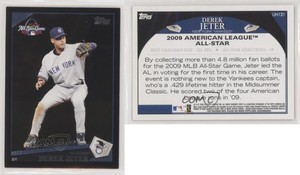 2009 Topps Update All-Star Wal-Mart Black Derek Jeter #UH131 HOF