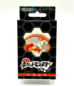 Pokemon Poker Playing Cards Black Reshiram Deck 2010 BW Nintendo Japanede USADO - Imagen 1 de 19