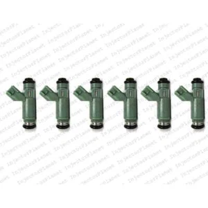 Set of 6 DENSO 3720 fuel injector 03-05 Lincoln LS 3.0L V6 3W4E-A7A - Picture 1 of 5
