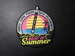 VSFB WR FireFly Alpha FLTA005 NASA "NOISE OF SUMMER" + Hook/Loop Mission Patch - Bild 1 von 2