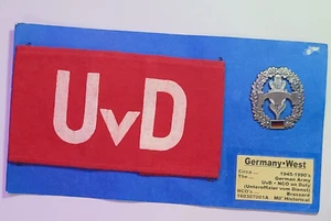 East German DDR NVA Armband & Bundeswehr Federal Republic Army Engineer Badge - Picture 1 of 5