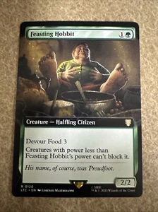 Feasting Hobbit (Extended Art) Commander: El Señor de los Anillos: Tales of... - Imagen 1 de 1