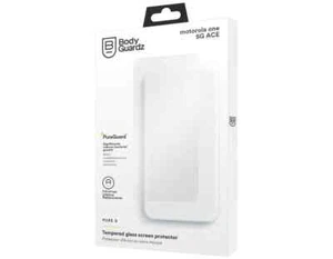 BodyGuardz Pure 2 Tempered Glass Screen Protector For Motorola One 5G Ace - Picture 1 of 1