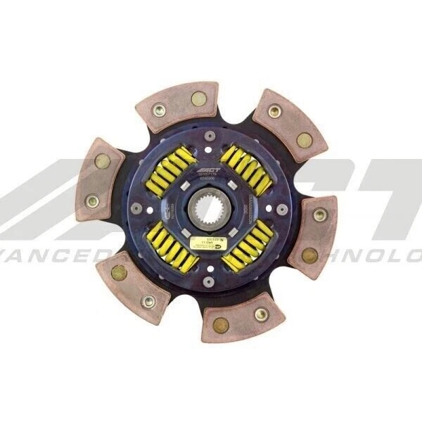 Disco de carrera ACT 6240306 para Nissan 280ZX 1981 6 almohadillas con muelles Foto 1 de 4