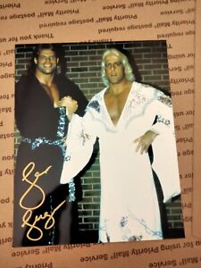 Lex Luger Autographed 8x10 Photo WWE AEW WCW NWA
