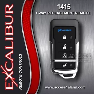 NEW Excalibur Omega 1415 4-Button Replacement Remote Control ELVNTQE For RS-370 - Picture 1 of 3
