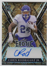 2023 LEAF EXOTIC CHRIS RODRIGUEZ JR RC /8 AUTO MOJO SNAKE AUTOGRAPH #BA-CRJ