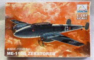 Aircraft Fighter Military Model Assemble Kit 1/144 GER ME-110G ZERSTORER 80402 - Picture 1 of 8