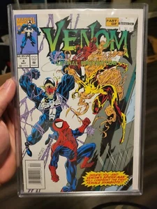Venom Lethal Protector #4 Signed By Sam De La Rosa 1993 MARVEL Autographed - Picture 1 of 7