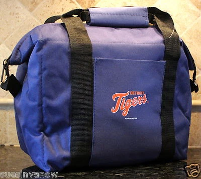 Bolsa refrigeradora de los Tigres de Detroit con licencia deportes MLB béisbol fiesta juego puerta trasera  Foto 1 de 4