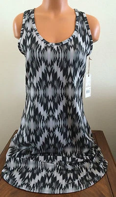 Vestido deportivo Tehama para mujer talla S pequeño gris y negro tenis exterior THN048ST  Foto 1 de 4