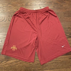 Iowa State Cyclones Nike Fit-Dry Red Shorts Size M Medium Brand New - Picture 1 of 6
