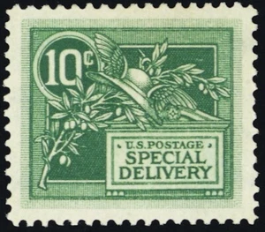 E7, Mint VF LH 10¢ Special Delivery SCV $65 - Stuart Katz - Picture 1 of 1