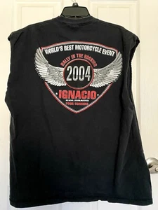 2004 Four Corner Bike Rally Durango/Ignacio CO Muscle Shirt XL - Sleeveless - Picture 1 of 8
