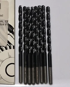 Juego 8 brocas Jobber Cleveland C11417 calibre talla # 17 acero cobalto TiAlN 135° 2175TA - Imagen 1 de 10