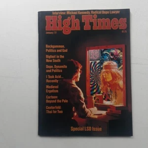 High Times LSD Issue Michael Kennedy Cannabis Bigfoot Backgammon Donna Summer - Bild 1 von 6