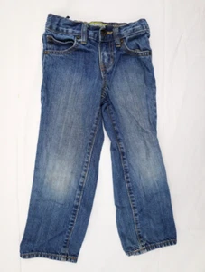Old Navy Boys Youth 5 Regular Standard Adjustable Waist Denim Play Blue Jeans - Picture 1 of 15