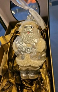 Waterford Holiday Heirlooms Collezione "SNOW TIME ST NICK" Made Repubblica Ceca  - Foto 1 di 11
