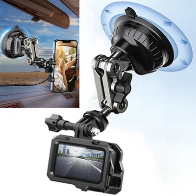 Strong Suction Cup Cell Phone Holder Stand Dashboard/Windshield/Window Car Mount - Image 1 of 4