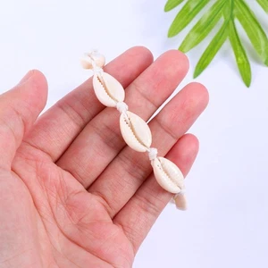 Puka Shell Bracciale Conchiglia Set Cavigliera Conchiglie Collana - Foto 1 di 12