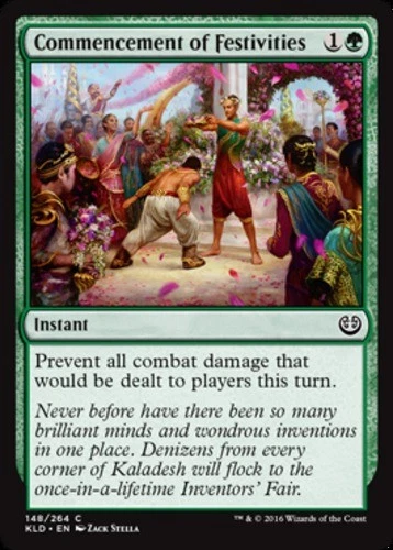 Commencement of Festivities - Kaladesh #148/264 MTG Magic The Gathering - Image 1 of 1