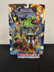 Marvel Universe: War Machine with Missile Launching Action by Toy Biz 1996 - Picture 1 of 8
