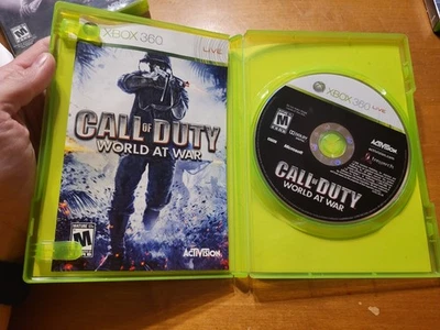Microsoft Xbox 360 Call of Duty World At War COD Activision ПОЛНЫЙ КОМПЛЕКТ - Изображение 1 из 4