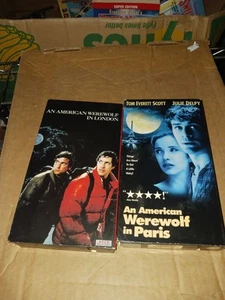 VHS Horror Lot Paar Set - American Werewolf In London / Paris - Bild 1 von 5